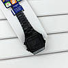 Класичний металевий годинник Casio F-91W A168 Black Касіо, фото 7