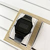 Класичний металевий годинник Casio F-91W A168 Black Касіо, фото 6