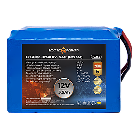 Акумулятор LP Li-ion 18650 2.0 Ач 12V-6 Ah (BMS 10A)