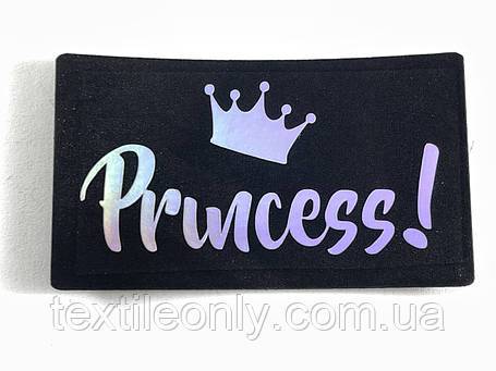 Нашивка Princess / Принцеса 70х40 мм, фото 1