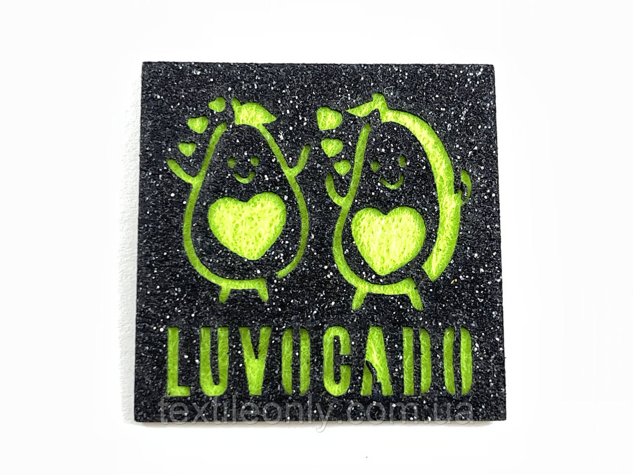 Нашивка Авокадо / Luvocado 45х45 мм