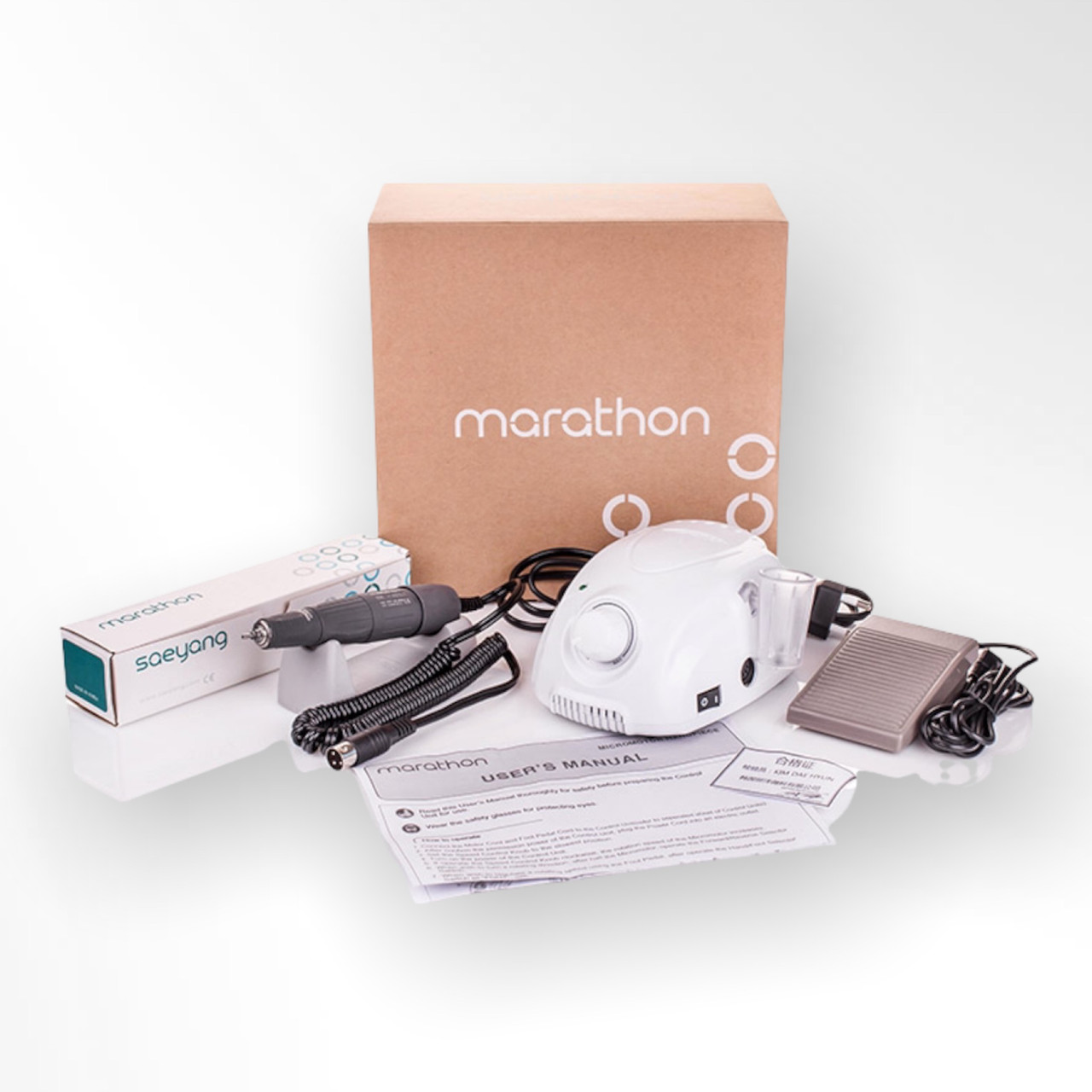 Професійний фрезер Marathon 3 Champion з педаллю. Оригінал (Південна Корея)