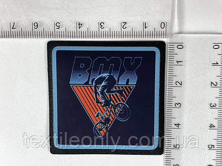 Нашивка БМХ ~ BMX 55х55 мм, фото 2