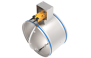 Клапан круглий димовидалення з електроприводом KPU-1N-D-N-100-0*f-MP220-out-0-0-0-0-0-0