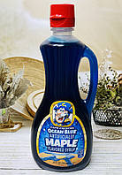 Сироп для панкейків, млинців Ocean Blue Maple блакитного кольору