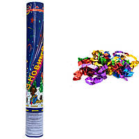 Хлопавка 30 см, пневматична, різнокольоровий серпантин (401161)