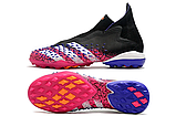 Сороконіжки Adidas Predator Freak+ TF black/pink, фото 5