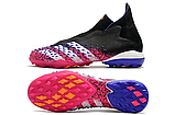 Сороконіжки Adidas Predator Freak+ TF black/pink, фото 4