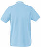 Чоловіча футболка поло блакитна 032-RS, фото 2