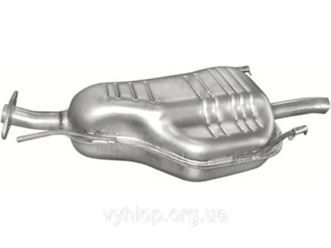 Глушитель Опель Астра (Opel Astra) 1.6 8V 98-00 (17.537) Polmostrow ...