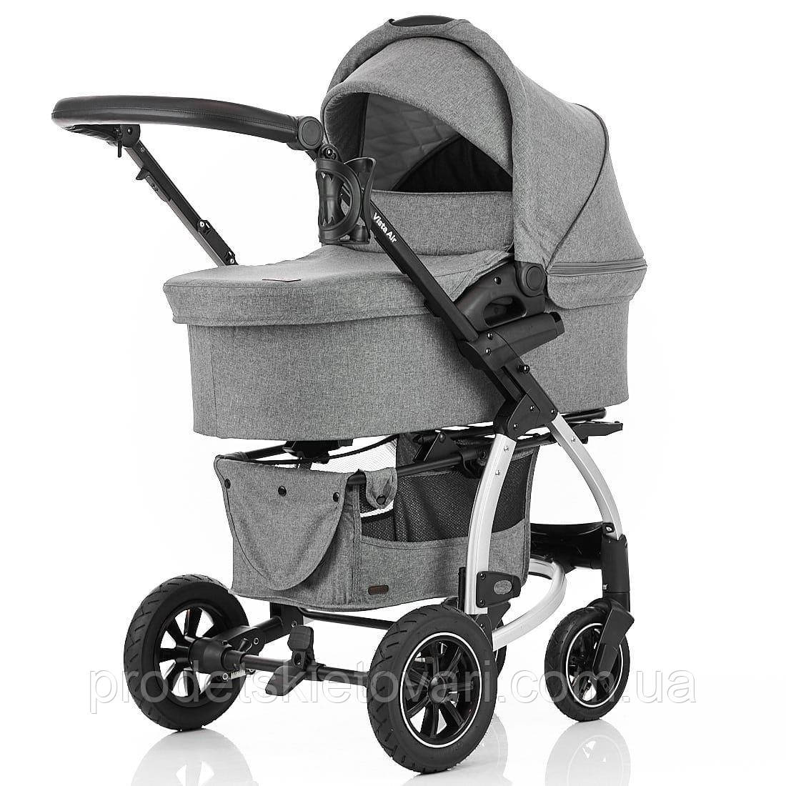 Дитяча коляска 2 в 1 CARRELLO Vista Air CRL-6506 Shark Grey