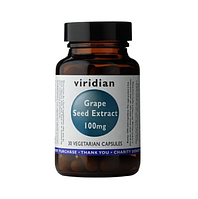 Экстракт Виноградных Косточек 100 мг Viridian Grape Seed Extract 100 mg Англия Доставка из ЕС