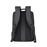 Рюкзак Oumantu 9003, міський портфель для ноутбука 15.6", розмір 42х30х12 см, оригінал — Синій, фото 8