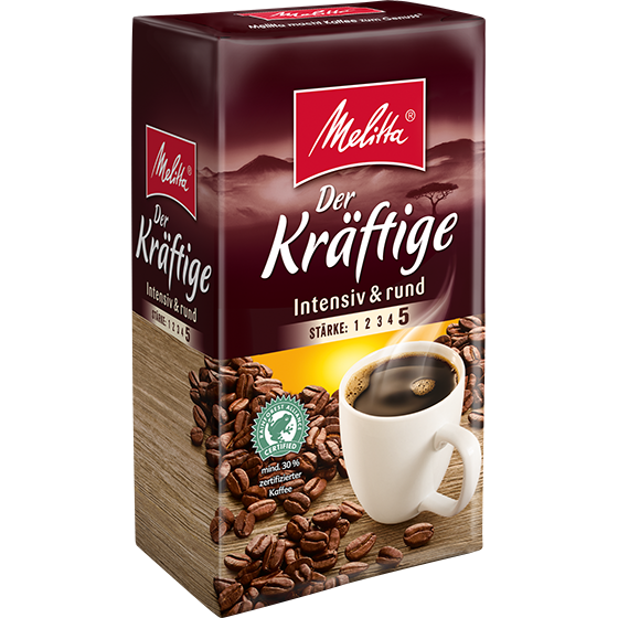 Міцна мелена кава Melitta Kraftige 500 грамів, фото 1