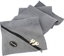 Полотенце Troika  серое