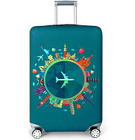 Захисний чохол для валізи MiUi Airplane size L for suitcase 24-26"