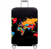 Захисний чохол для валізи MiUi World map size M for suitcase 22-24"