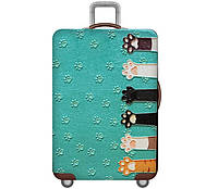 Захисний чохол для валізи MiUi Cat paw size M for suitcase 22-24"