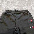 Чоловічі спортивні штани теплі на флісі з манжетами розмір 54 полномеры, фото 2