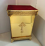 Підставка під ковчег або ливарне блюдо з булату 60х50см, фото 5