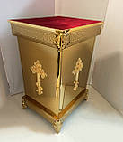 Підставка під ковчег або ливарне блюдо з булату 60х50см, фото 2