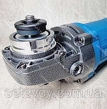 Болгарка Kraissmann 2300-KWS-230 поворотна рукоятка, фото 2