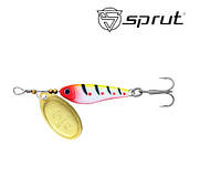 Блесна Вращающаяся вертушка Sprut Alpina Classic Spinner #2 9гр CLNP-G