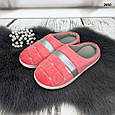 Тапочки домашні жіночі теплі Dago Style коралові, фото 4