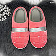 Тапочки домашні жіночі теплі Dago Style коралові, фото 5