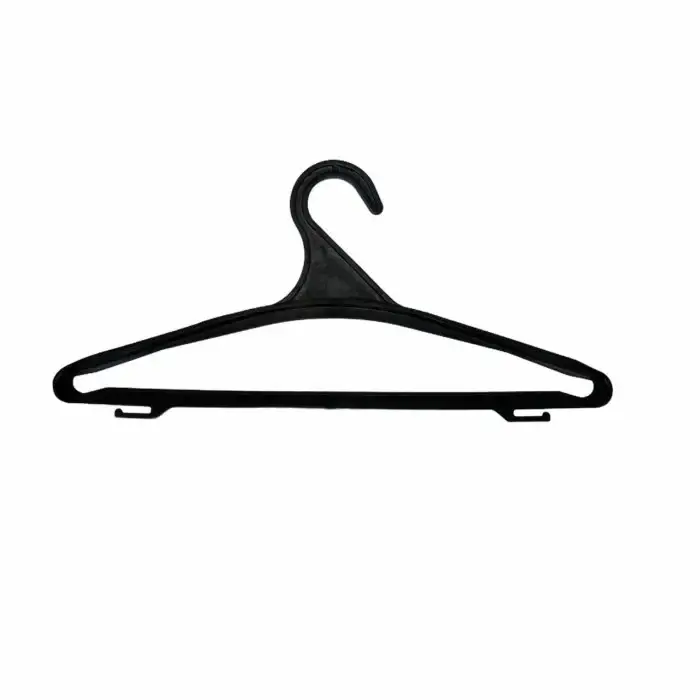 

Набор литых черных плечиков 10шт 40 см с перекладиной, Черный