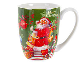 Чашка "новорічна колекція" 370мл, 985-003, посуд Lefard, набір для кави, набір для чаю, кавовий набір, чайний набір, посуд,