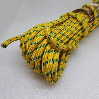 Шнур поліпропіленовий D 8 мм 50 м фал плетений з сердечником, фото 2