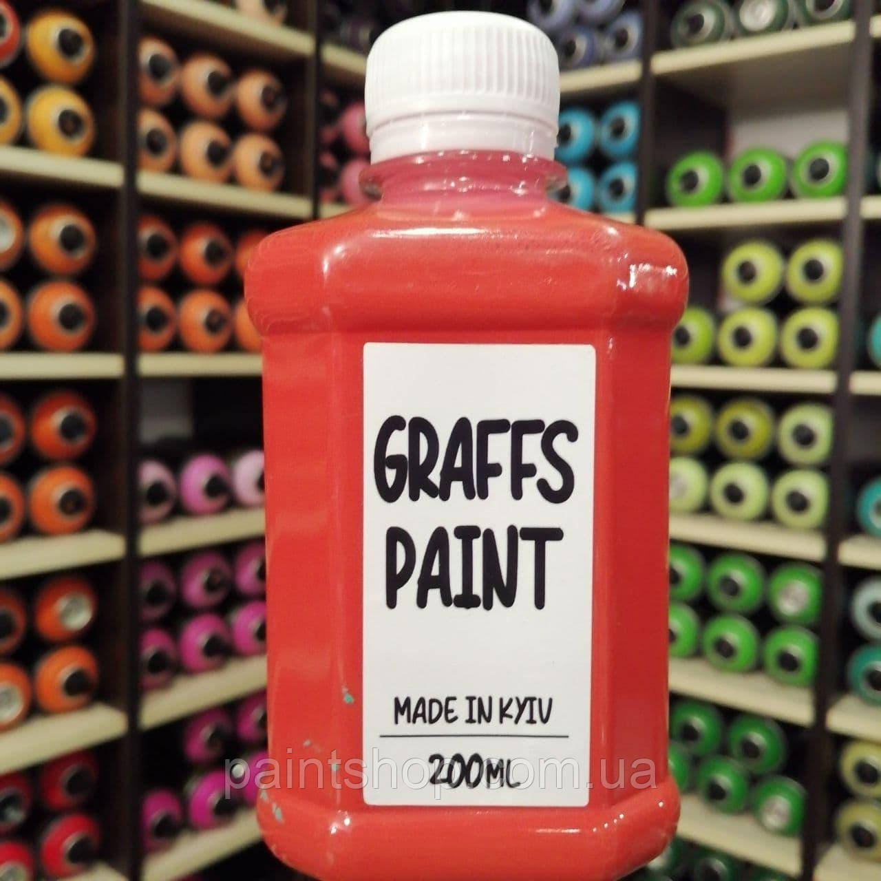 Фарба для маркерів Graffs Paint Red (Червоний) 200 мл