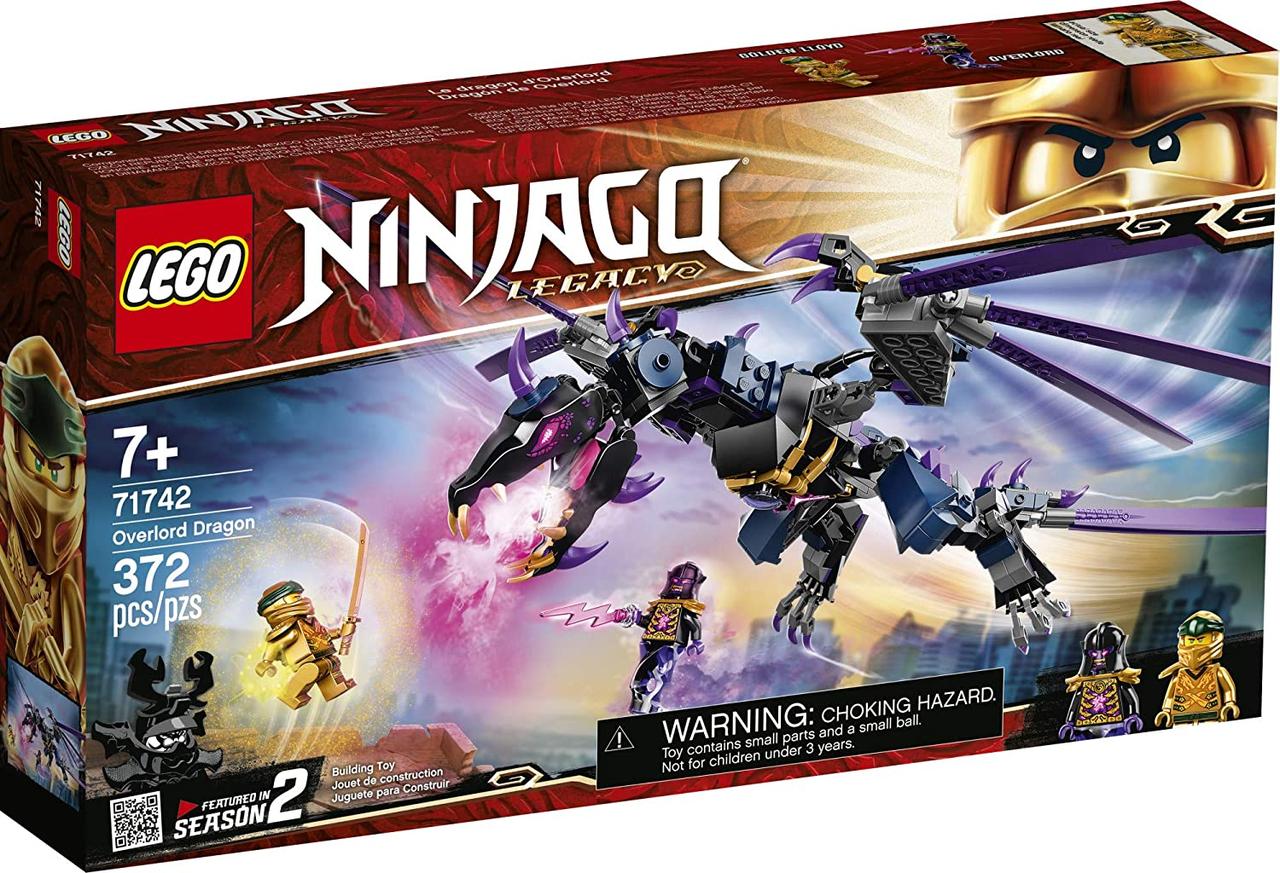 LEGO Ninjago Дракон Оверлорда 372 деталі (71742)