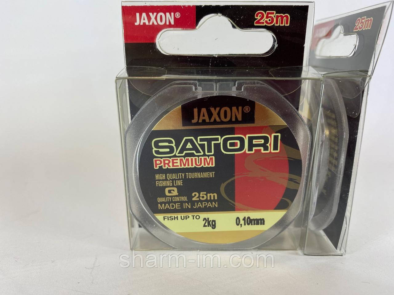 Волосінь повідцева Jaxon Satori Premium 0.1 мм/2 кг (25 м)