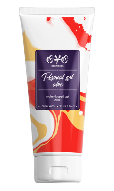 Анальний лубрикант на водній основі OYO Personal Gel Aloe, 50 мл, фото 1