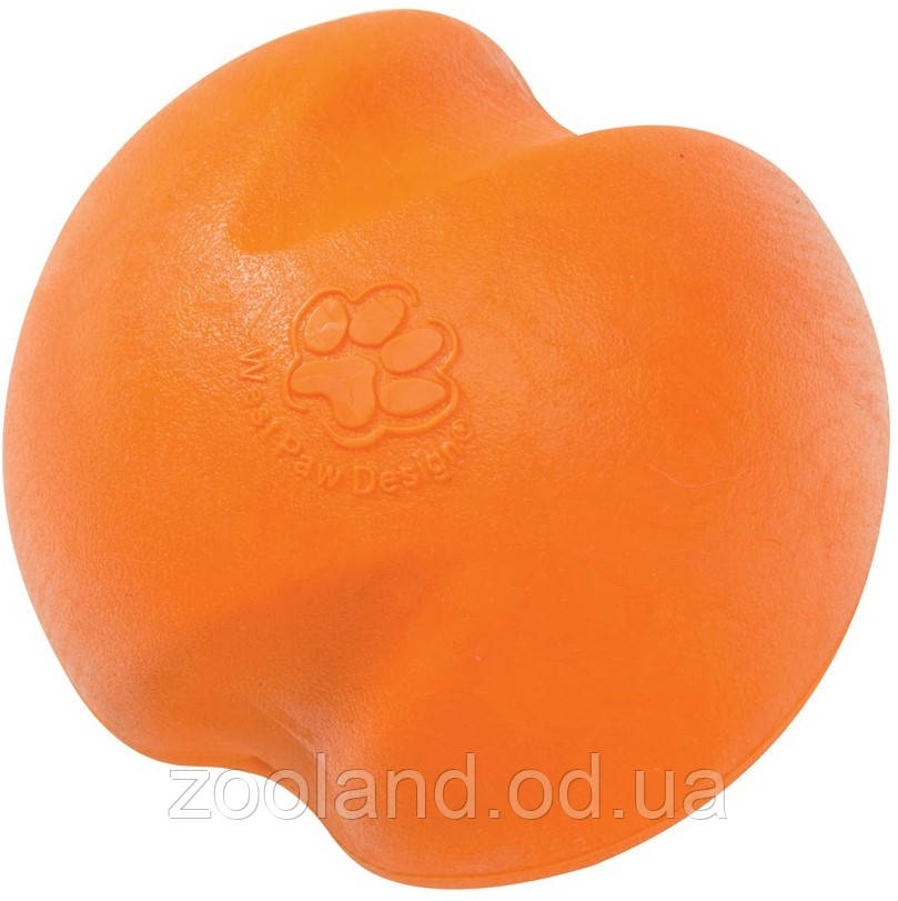 ZG070TNG West Paw Jive Dog Ball жовтогарячий м'яч для собак, 6 см