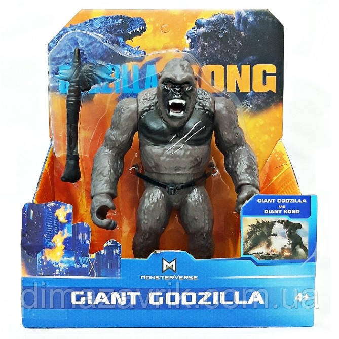 Дитяча іграшка Кінг Конг 9902 King Kong 15 см, фото 1