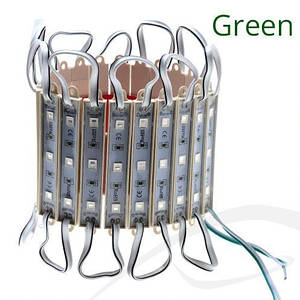 Світлодіодний модуль SMD5054 IMAK 3-ї\IP66 Зелений 80523