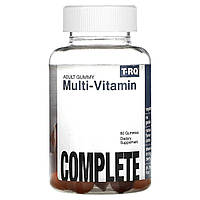 Мультивитамины, Полный комплекс, вкус клубники апельсина вишни, Multi-Vitamin, T-RQ, 60 жевательных конфет