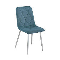 Стул Vetro N-42 голубой топаз | стул для дома | мягкий стул для кафе | стулья для гостиной и кухни