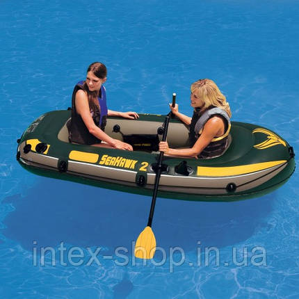 Надувний човен Intex "Seahawk 2" 68346 (236х114 см), фото 2