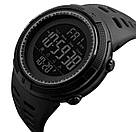 Чоловічий наручний годинник кварцовий круглий гарантія 6 місяців Skmei 1251 Amigo, фото 3