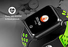 Розумний смарт-годинник ZGPAX S226 Fitness Tracker Green, фото 2