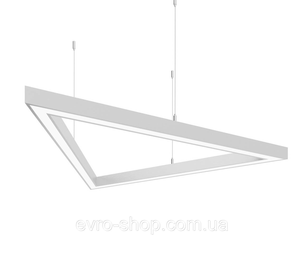Лінійний світлодіодний світильник Z-LED 90Вт Трикутник (3x680), фото 1