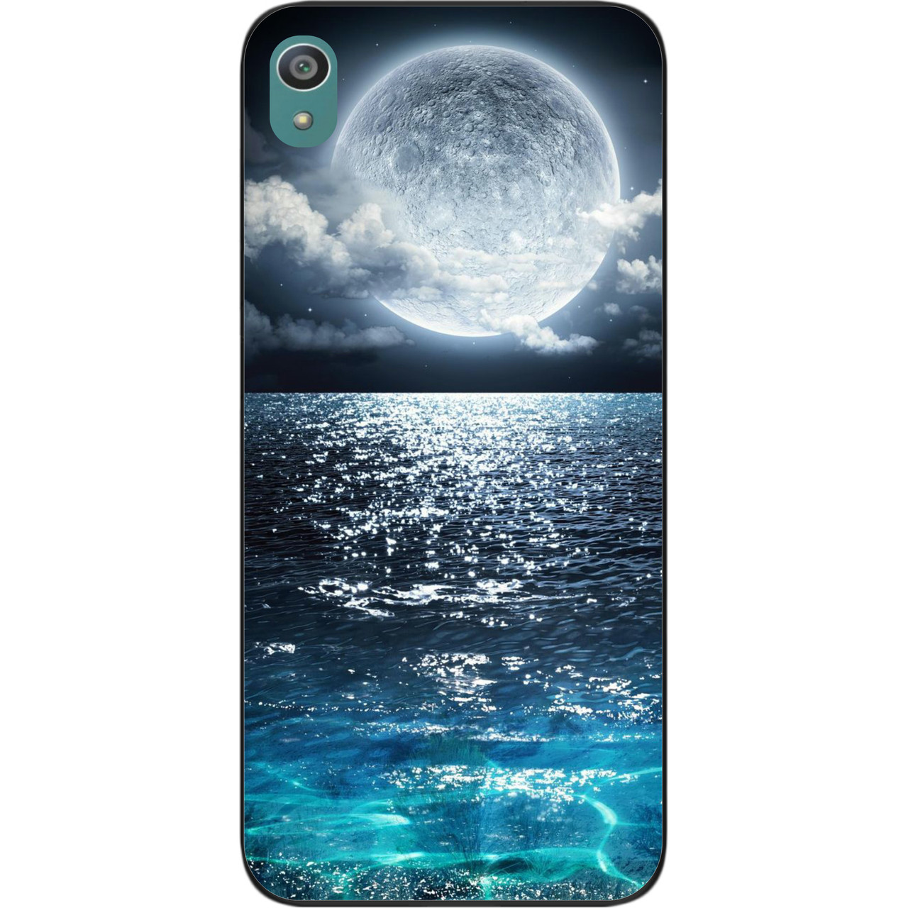 Чохол силіконовий для Sony Xperia Z5 E6633 з картинкою Місяць, фото 1