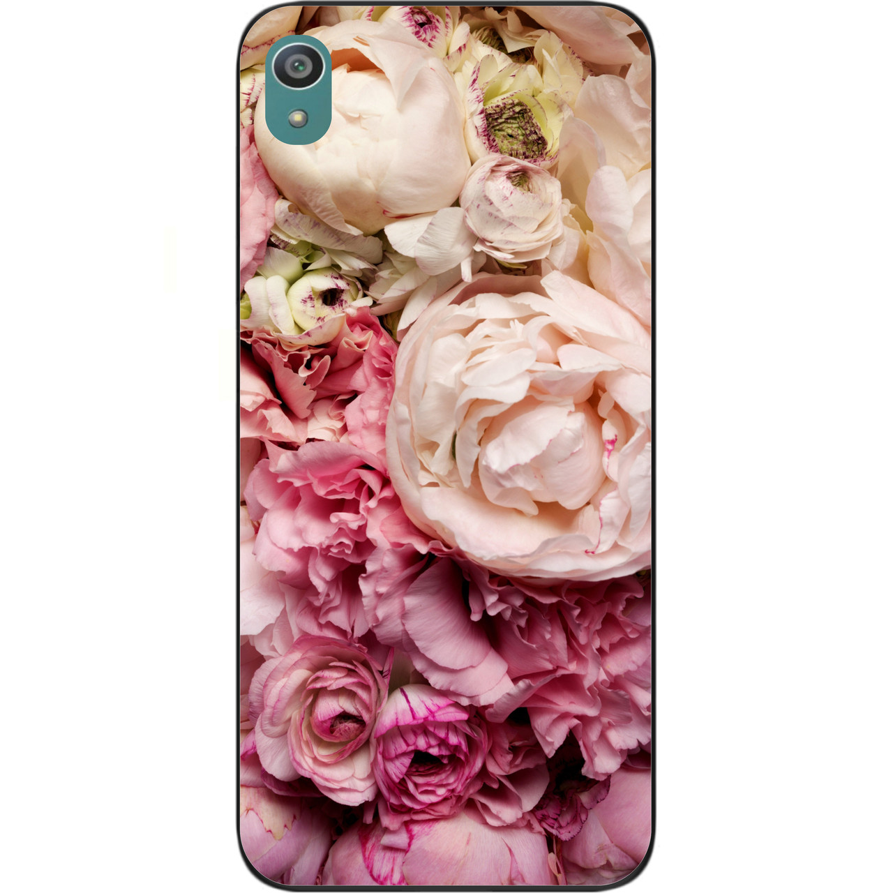 Чохол силіконовий для Sony Xperia Z5 E6633 з картинкою Півонії, фото 1