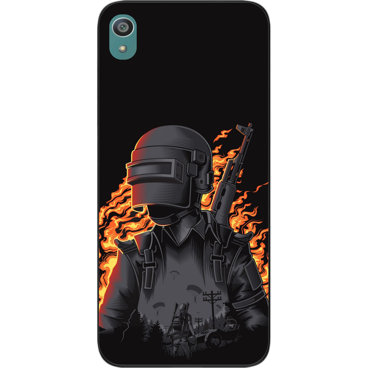 Бампер силіконовий чохол для Sony Xperia Z5 E6633 з картинкою PUBG, фото 1