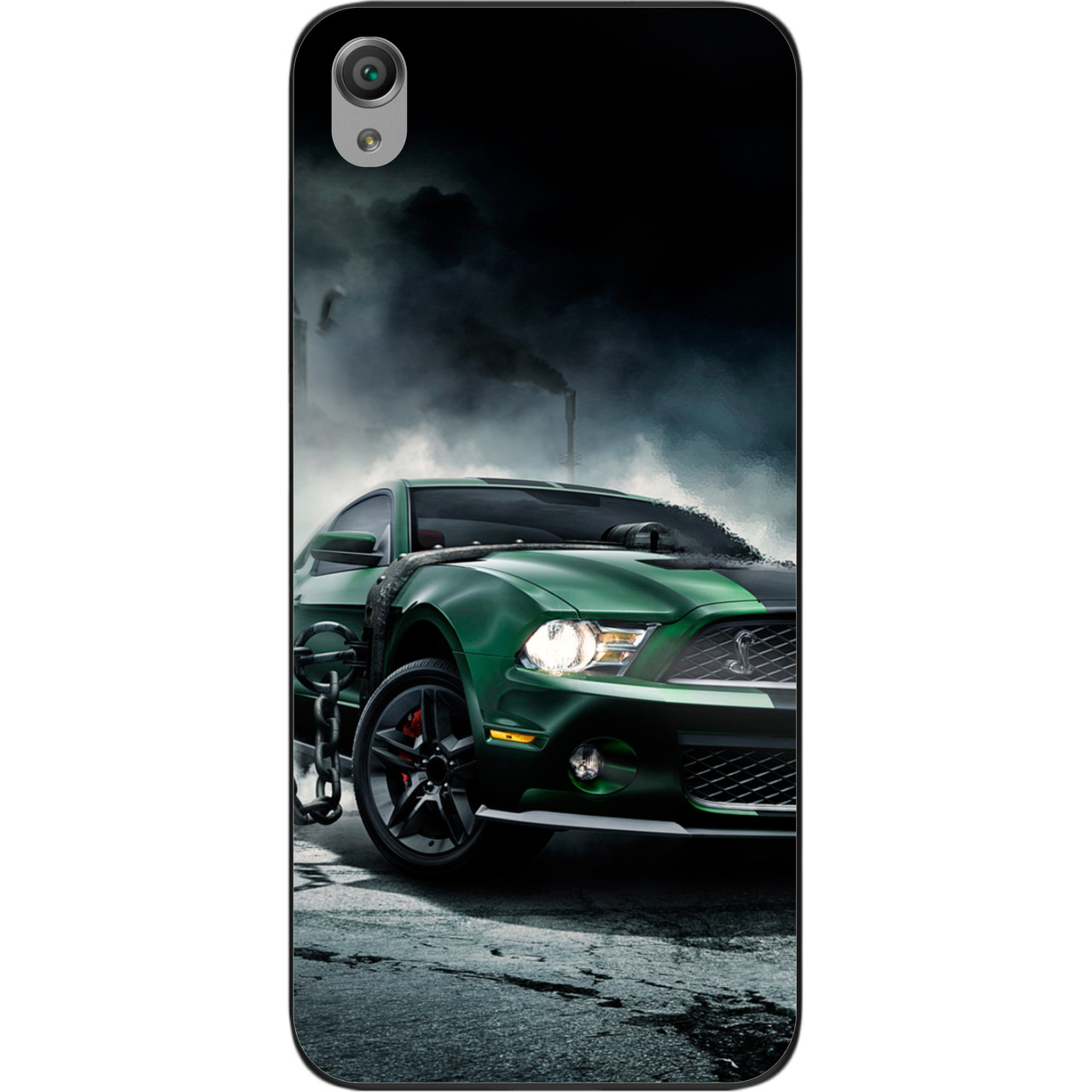 Силіконовий чохол для Sony Xperia M4 Aqua з картинкою Мустанг, фото 1