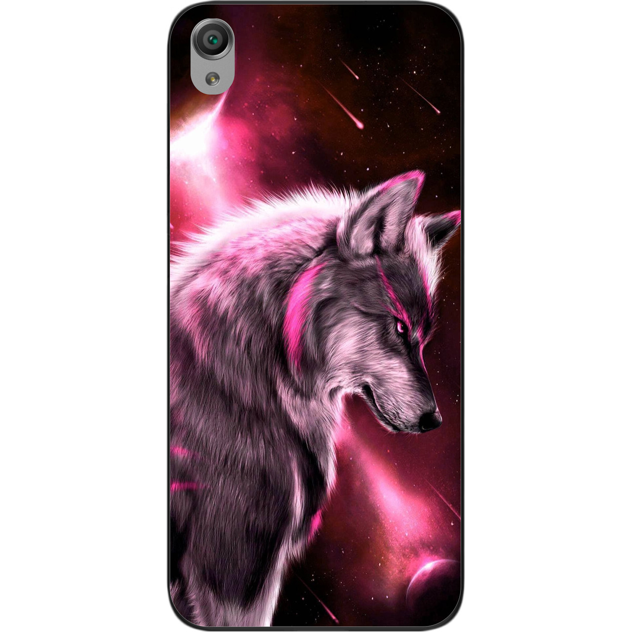 Силіконовий чохол для Sony Xperia M4 Aqua з картинкою Вовк, фото 1